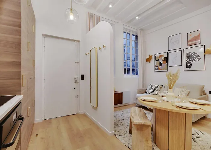 Charming - 1br 4p - Ac - Marais *