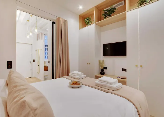 Appartement Charming - 1br 4p - Ac - Marais