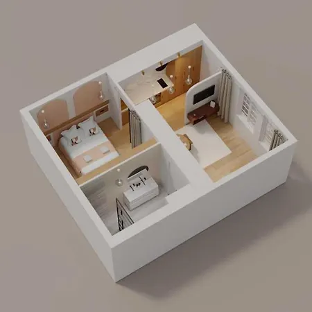 Charming - 1br 4p - Ac - Marais Apartmán